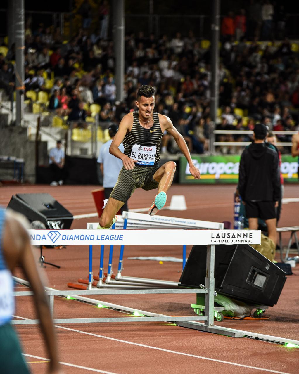 Athletes in training